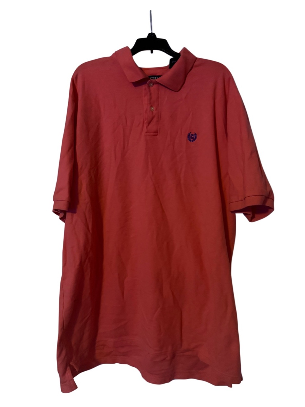 Chaps Men’s Polo Peach Colored 2XLT
